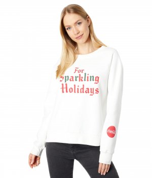 Толстовка, Sparkling Holidays Sweatshirt Wildfox