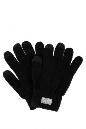Перчатки Truespin. Цвет: черный