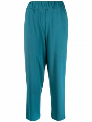 Укороченные брюки с эластичным поясом Barena. Цвет: синий