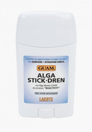 Маска для тела Guam ALGA STICK-CELL с дренажным эффектом, 75 мл. Цвет: белый