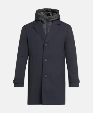 Двухслойное пальто, темно-синий Cinque