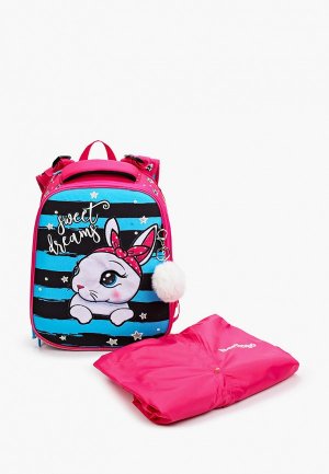 Рюкзак и кошелек Berlingo Little bunny. Цвет: разноцветный