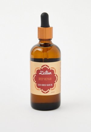 Масло для волос Zeitun Глубокое восстановлениес арганой и жожоба, 100 мл. Цвет: прозрачный