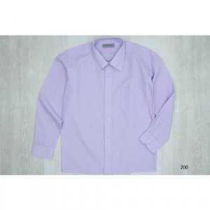 Школьная рубашка , размер 11 лет, фиолетовый Baby Moses. Цвет: фиолетовый/сиреневый