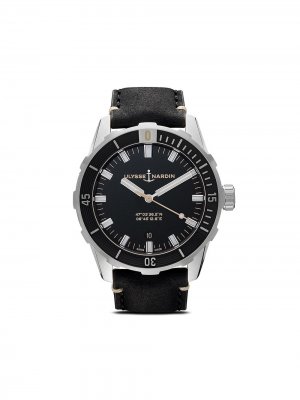Наручные часы Diver 42 мм Ulysse Nardin. Цвет: черный