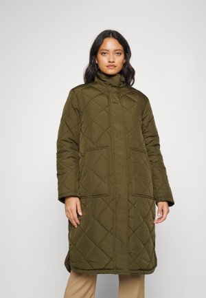 Пальто зимнее Femme, зеленый Selected