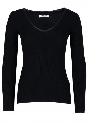 Пуловер MAX&MOI. Цвет: черный