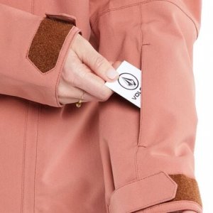 Утепленная куртка Shadow женская , цвет Earth Pink Volcom