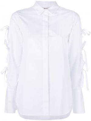 Рубашка с завязками Jour/Né. Цвет: белый
