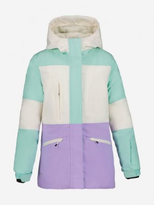 Куртка утепленная для девочек Leoti, Зеленый IcePeak. Цвет: зеленый