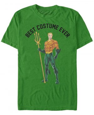 Мужская футболка с короткими рукавами DC Aquaman Best Костюм всех времен , зеленый Fifth Sun