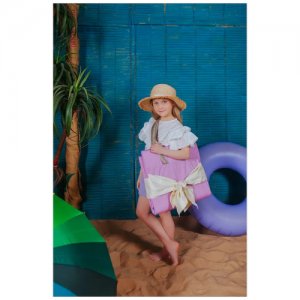 Пляжная сумка - матрас для девочек,цвет сиреневый SGMedical. Цвет: фиолетовый