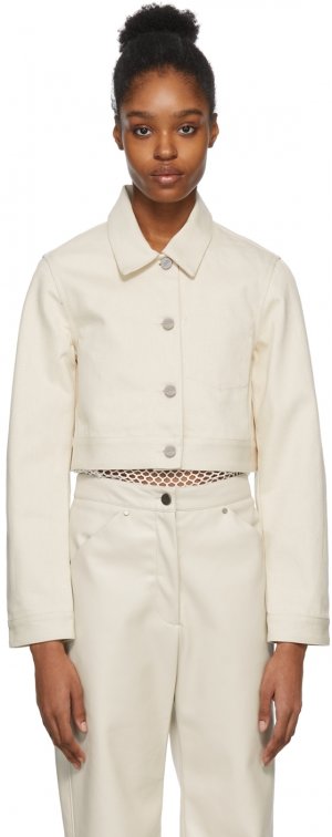 Джинсовая куртка Vera Off-White DEVEAUX NEW YORK