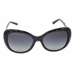 Очки 8199-B 5412/8G DIVAS DREAM Women Oval Square Sunglasses BLACK MAMBA GREY BVLGARI