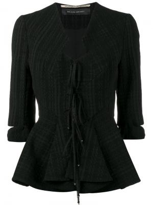 Приталенный пиджак Hanover Roland Mouret. Цвет: чёрный