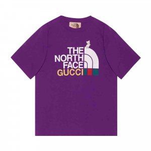 Футболка x North Face Фиолетовый Gucci