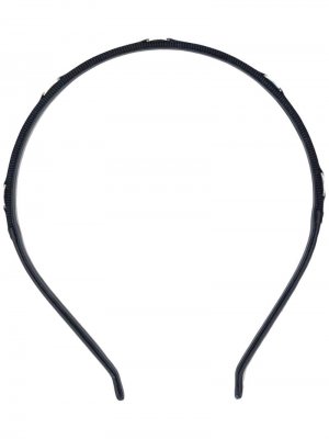 Ободок на голову с логотипом Salvatore Ferragamo. Цвет: синий