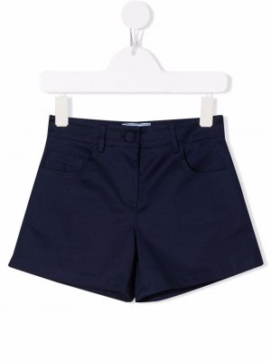 Solid-colour chino shorts Mi Sol. Цвет: синий