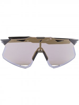 Солнцезащитные очки Hypercraft 100% Eyewear. Цвет: черный