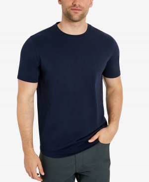 Мужская спортивная футболка с круглым вырезом, синий Kenneth Cole