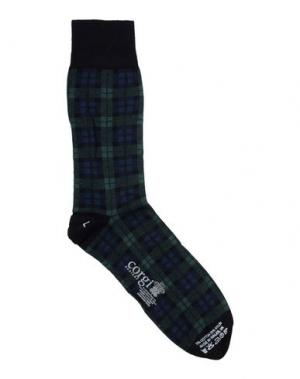 Короткие носки CORGI. Цвет: темно-зеленый