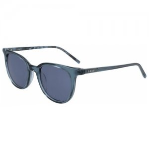 Солнцезащитные очки , синий DKNY. Цвет: синий