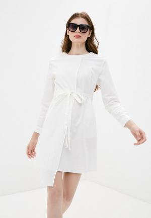 Платье B.Style. Цвет: белый