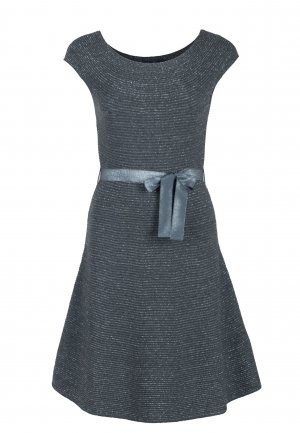 Платье LUISA SPAGNOLI. Цвет: серый