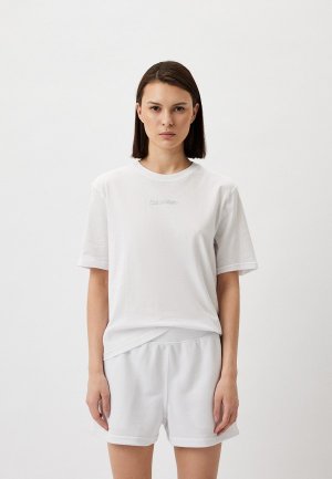 Футболка Calvin Klein Performance PW - SS T-Shirt. Цвет: белый