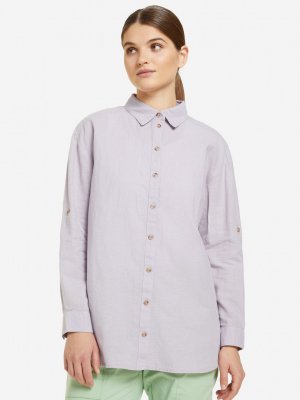 Рубашка женская , Фиолетовый Outventure. Цвет: фиолетовый