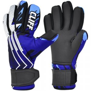 Вратарские перчатки , размер 6, синий, черный Cliff. Цвет: синий/черный