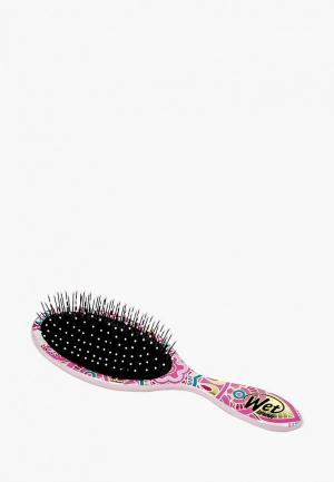 Расческа Wet Brush MOROCCAN DETANGLER-PINK для спутанных волос Марокко (Розовый). Цвет: розовый