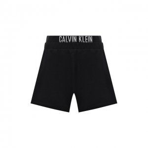 Хлопковые шорты Calvin Klein. Цвет: чёрный