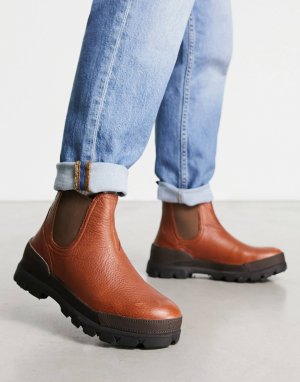 Коричневые массивные ботинки челси oslo Polo Ralph Lauren