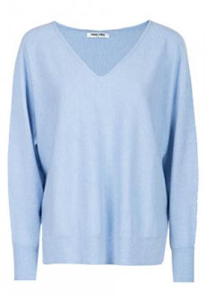 Пуловер MAX & MOI. Цвет: голубой