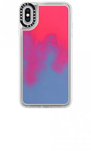 Чехол для телефона neon sand Casetify. Цвет: розовый