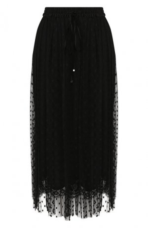 Юбка-миди Dolce & Gabbana. Цвет: чёрный