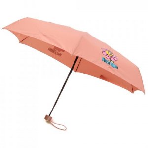Зонт Moschino. Цвет: розовый