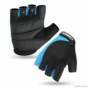 Перчатки , размер XL, синий, черный Larsen. Цвет: синий/черный/синий-черный