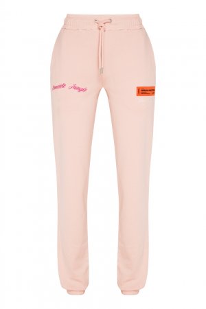 Спортивные брюки розового цвета Heron Preston. Цвет: розовый