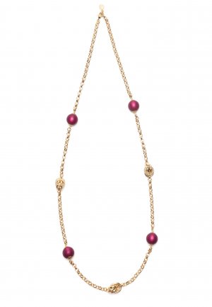 Ожерелье LUISA SPAGNOLI. Цвет: розовый