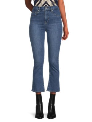 Расклешенные джинсы Carly со средней посадкой , цвет Sierra Blue Veronica Beard