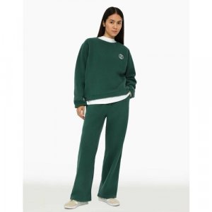 Брюки багги , размер M/164 (44-46), зеленый Gloria Jeans. Цвет: зеленый/темно-зеленый