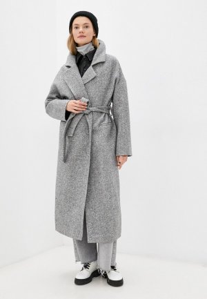 Пальто Vika Ra. Цвет: серый