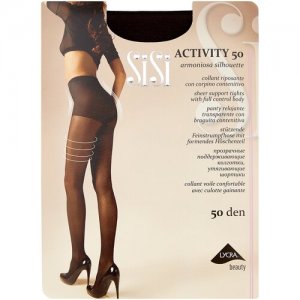 Колготки Activity, 50 den, размер 2-S, daino Sisi. Цвет: коричневый/бежевый