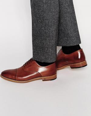 Туфли-оксфорды с контрастным носком Berty PS by Paul Smith. Цвет: коричневый