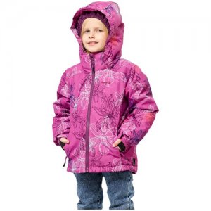 Куртка горнолыжная детская Tallie Leilani2 Navy/Coral (см:104) Kamik. Цвет: синий