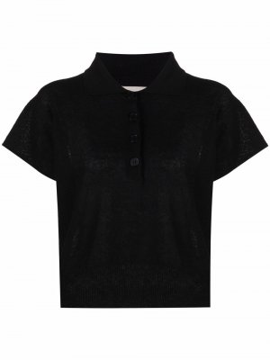 Linen polo shirt Barena. Цвет: черный