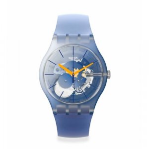 Наручные часы swatch, голубой SWATCH. Цвет: голубой