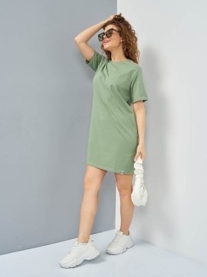 Платье F5. Цвет: пастельно-зеленый